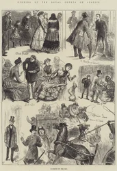 Opening of the Royal Courts of Justice